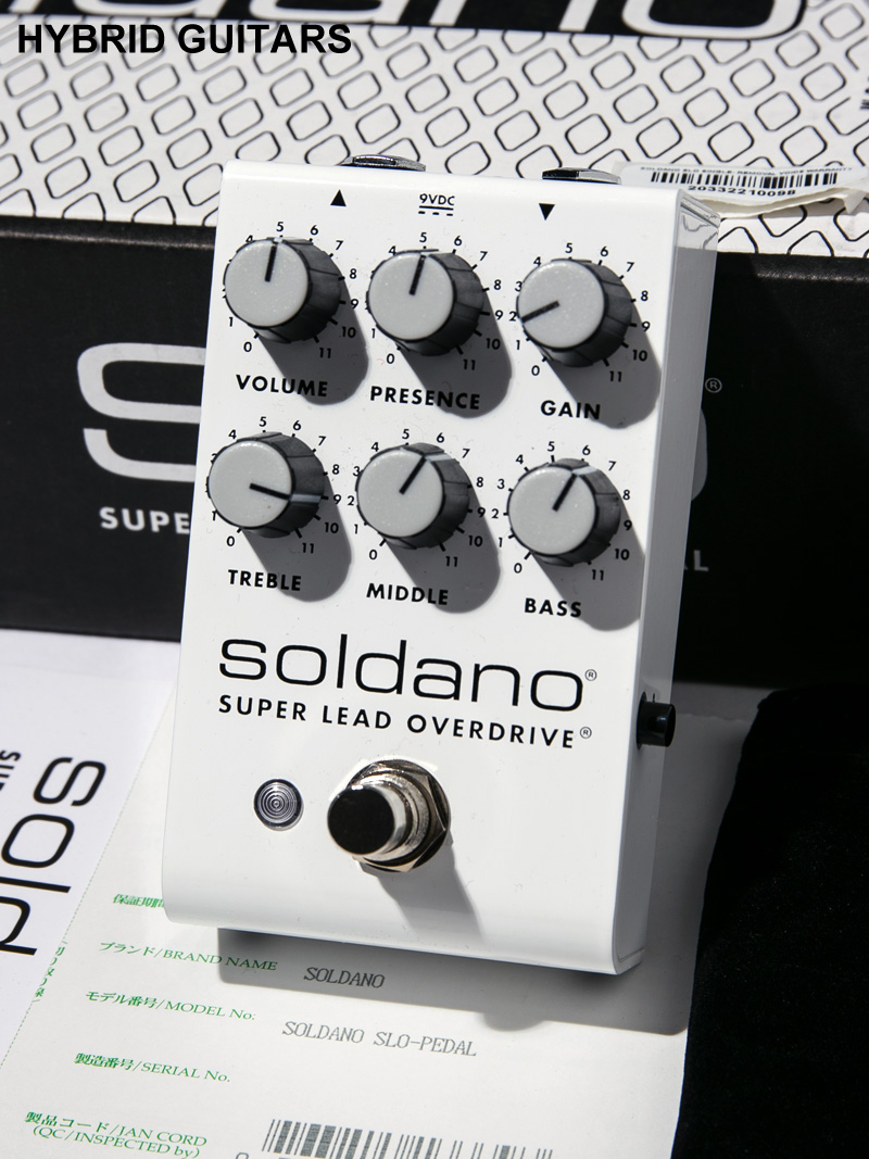 Soldano SLO Pedal Super Lead Overdrive 中古｜ギター買取の東京新宿