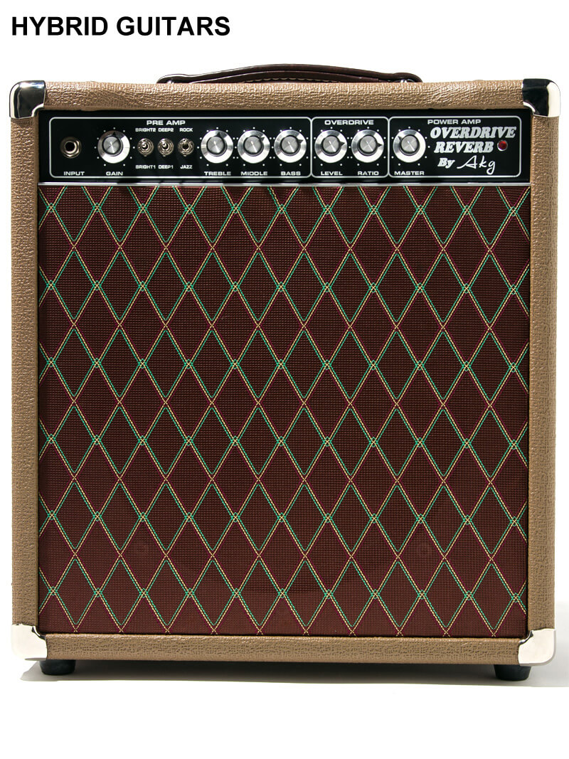 AKG Sound Design 8W Overdrive Reverb Combo  Brown Tolex 1