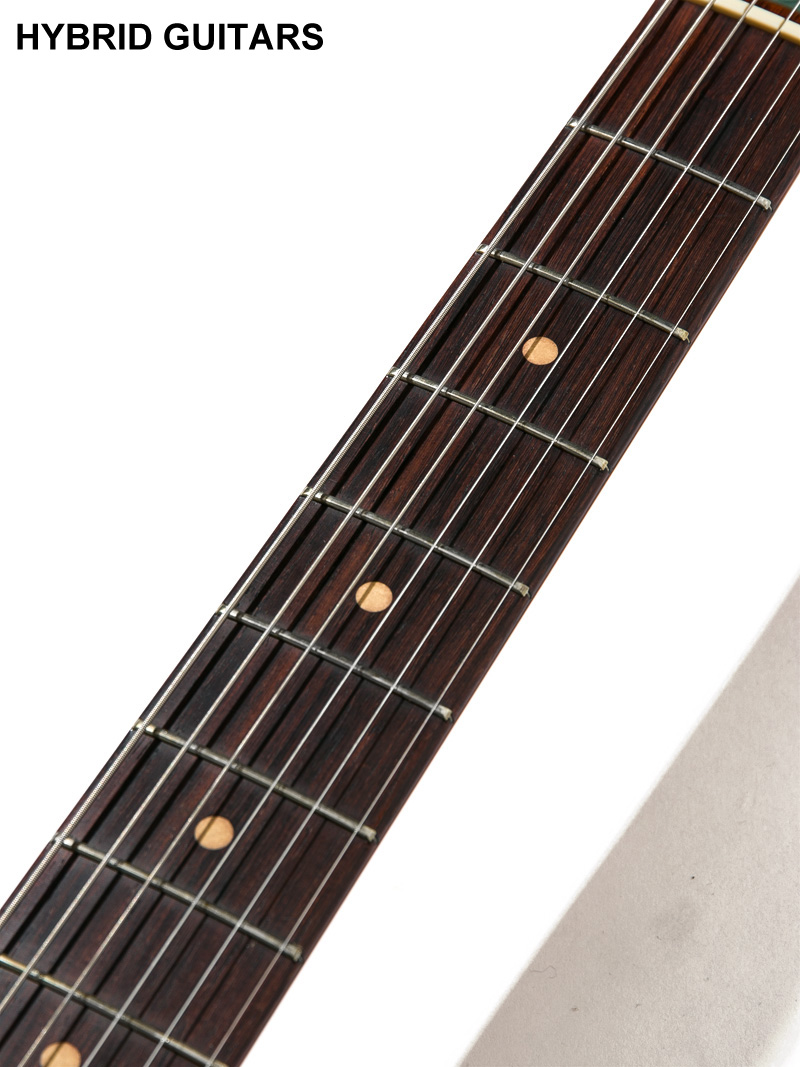 Fender Custom Shop Master Grade 1963 Stratocaster Matching Head Ice Blue Metallic 12