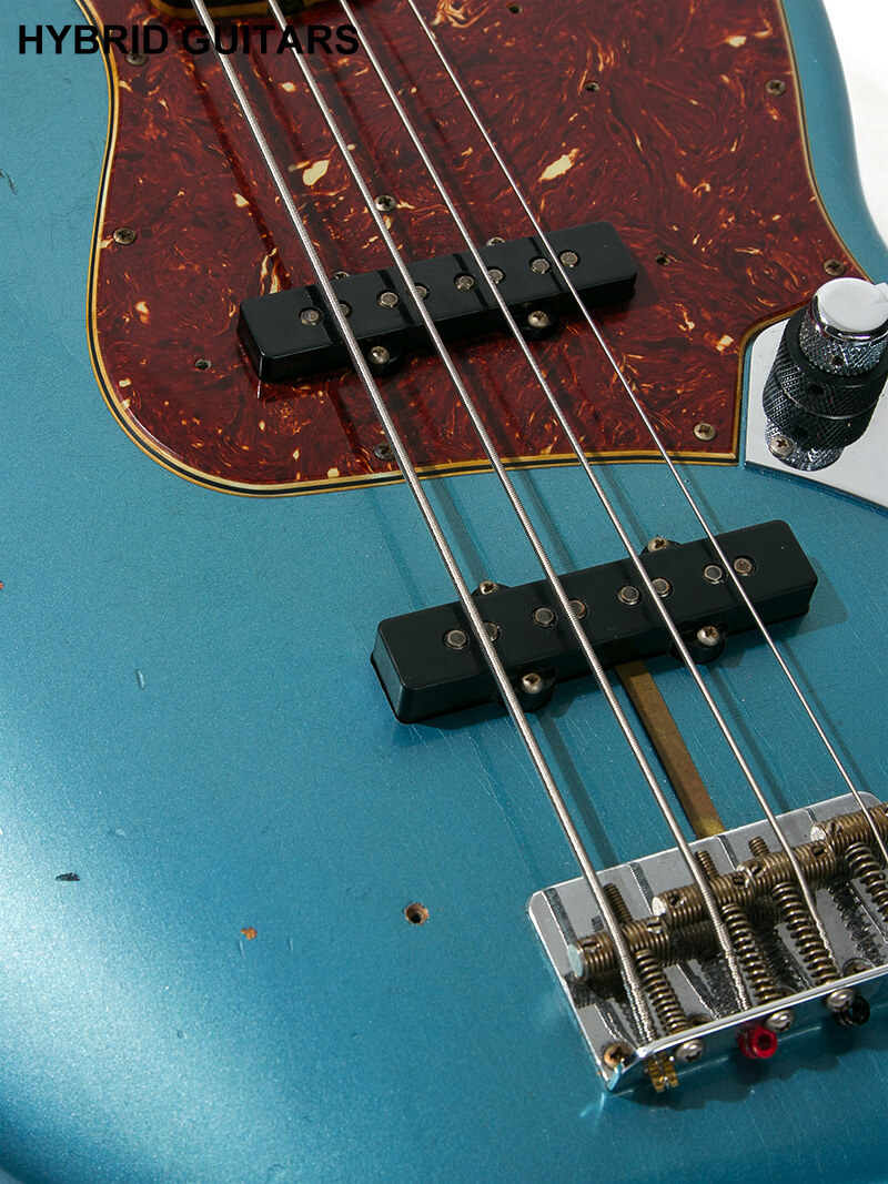 Fender Custom Shop 1960 Jazz Bass Journeyman Relic Faded Aged Lake Placid Blue (LPB) 11
