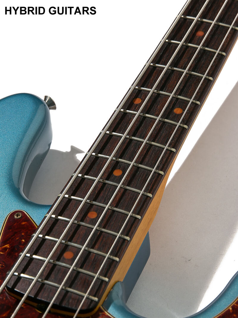 Fender Custom Shop 1960 Jazz Bass Journeyman Relic Faded Aged Lake Placid Blue (LPB) 14