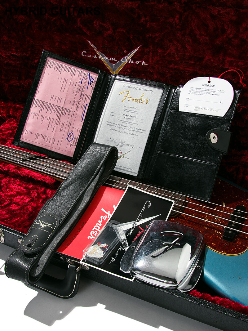 Fender Custom Shop 1960 Jazz Bass Journeyman Relic Faded Aged Lake Placid Blue (LPB) 15