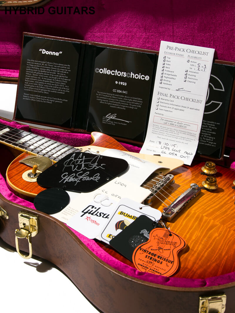 Gibson Custom Shop Collector's Choice #5 Tom Wittrock 1959 Les Paul aka “Donna” Donna Burst #9-1923 18