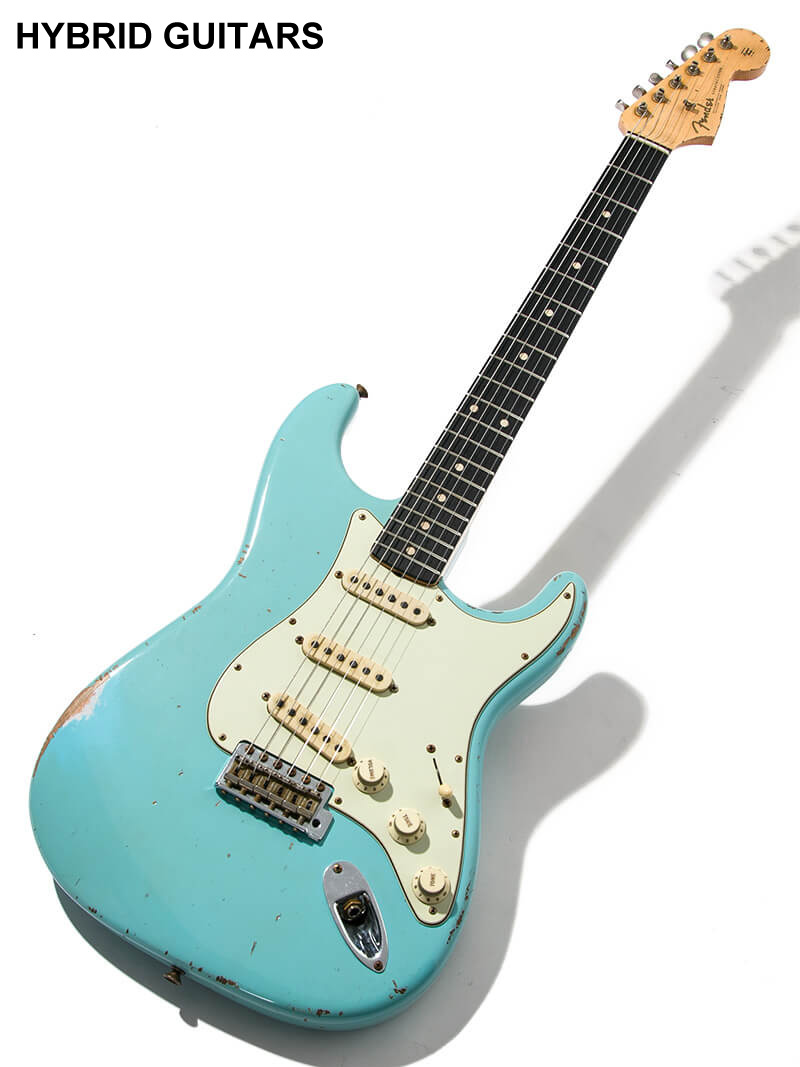 Fender Custom Shop MBS 1963 Stratocaster Relic  Josefina Campos PU Aged Daphne Blue Master Built by Jason Smith 1