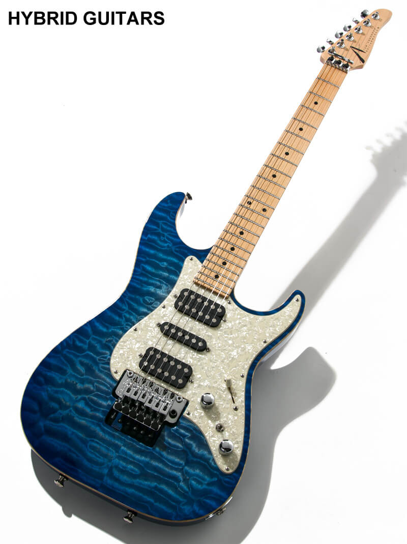 Tom Anderson Drop Top Classic Jack's Blue Burst  1