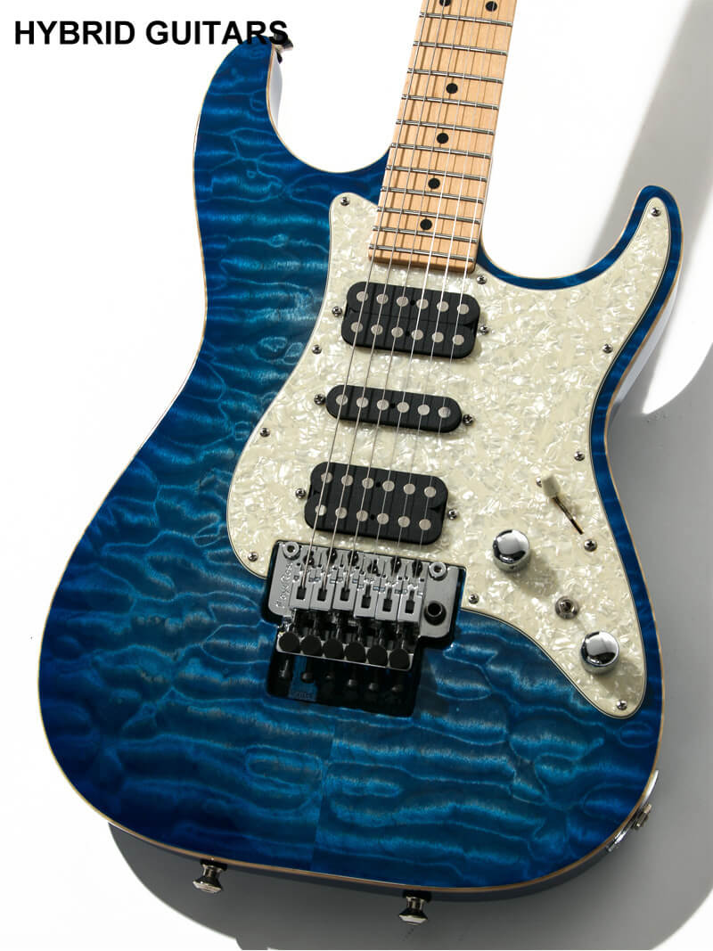 Tom Anderson Drop Top Classic Jack's Blue Burst  3