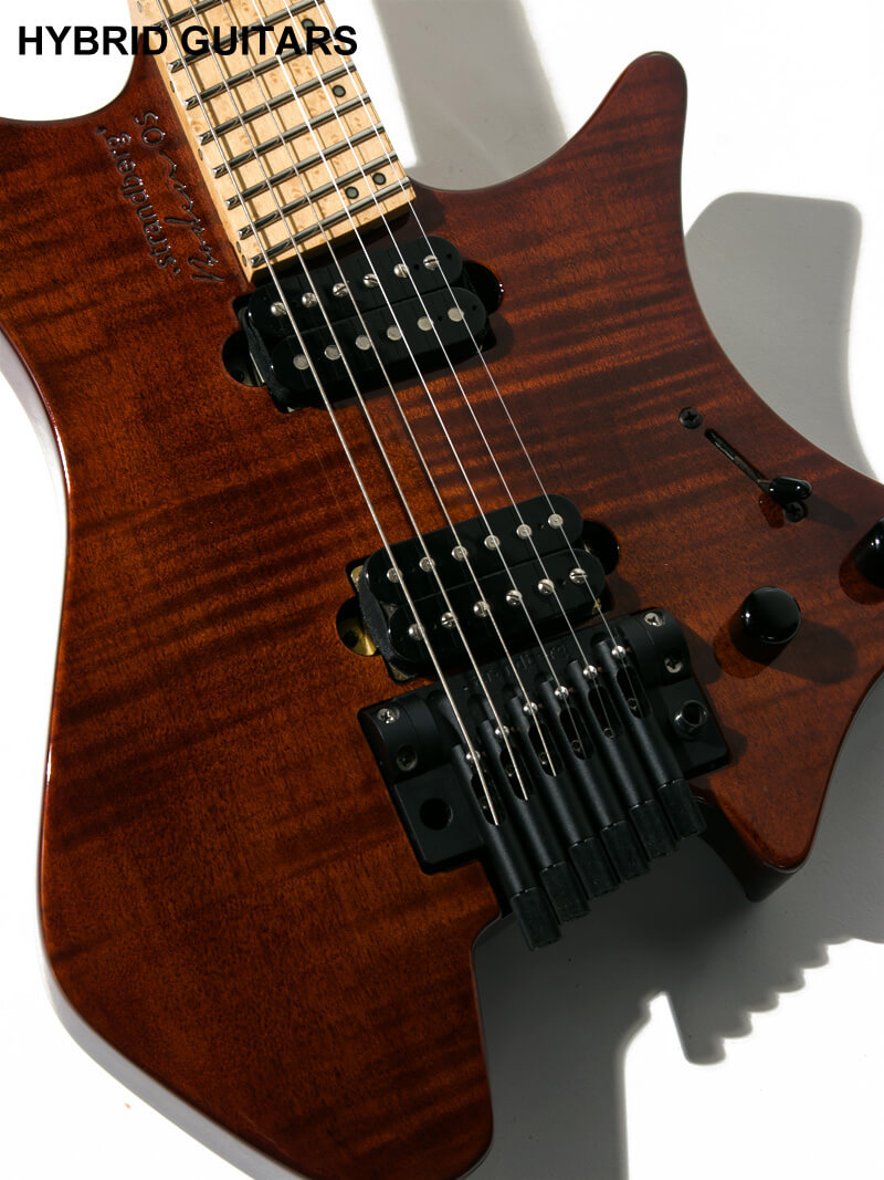 strandberg Boden OS6 Tremolo Gloss Brown 11