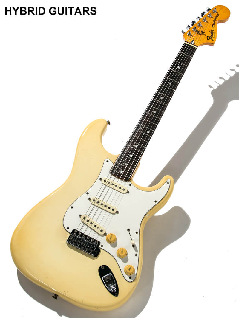 Fender USA Stratocaster Rosewood F.B. Olympic White 1