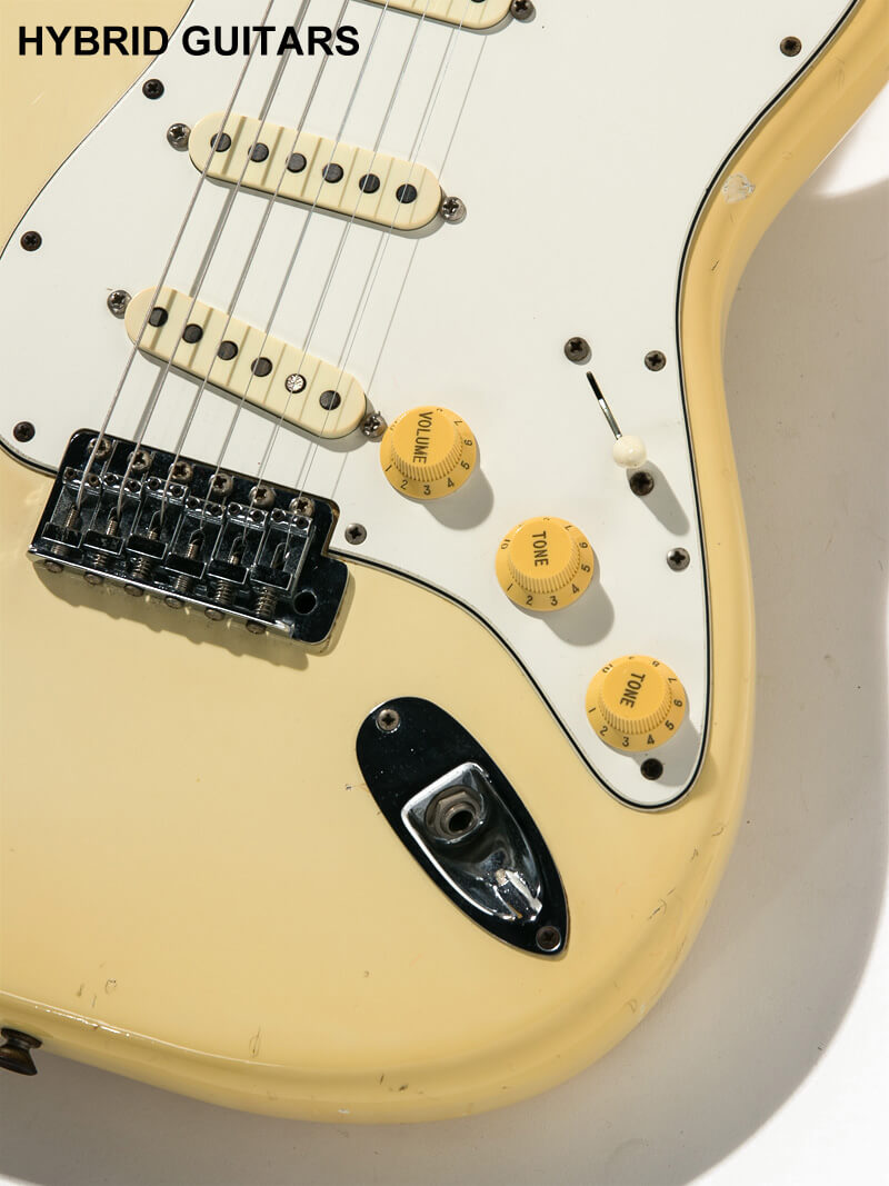 Fender USA Stratocaster Rosewood F.B. Olympic White 10