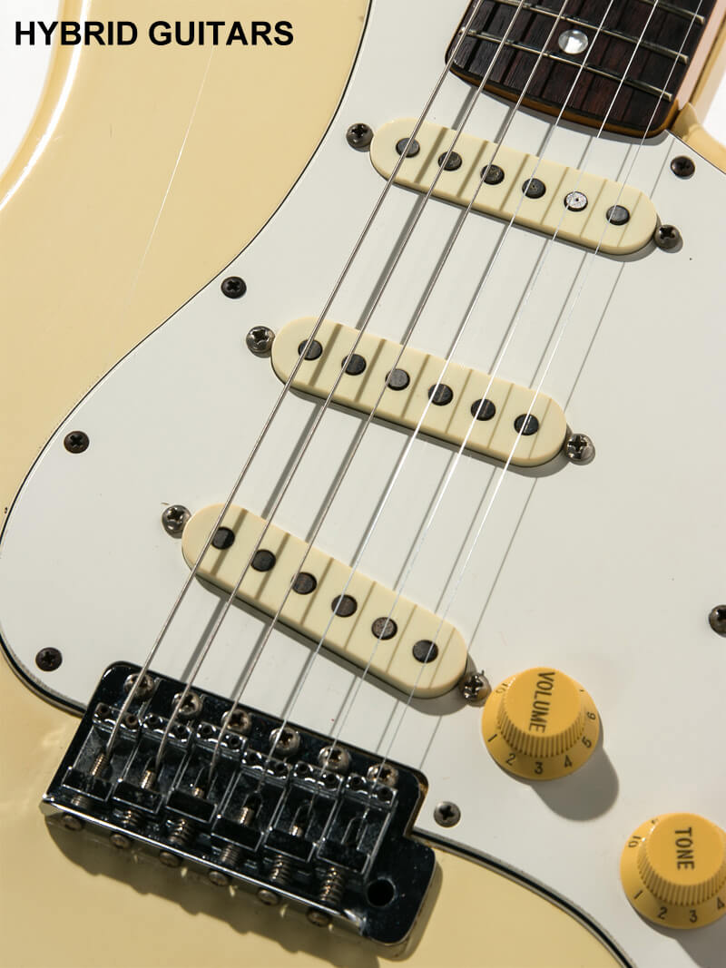 Fender USA Stratocaster Rosewood F.B. Olympic White 11