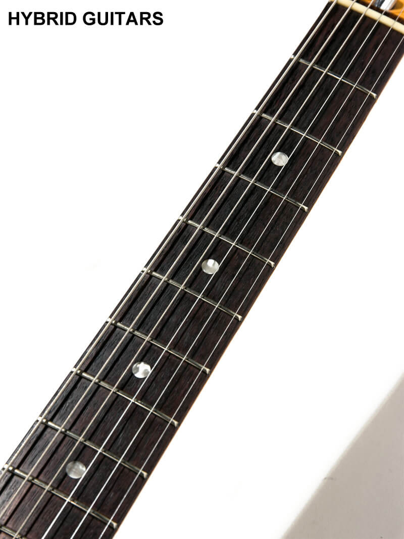 Fender USA Stratocaster Rosewood F.B. Olympic White 12