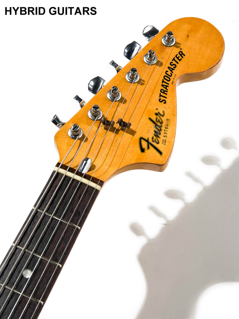 Fender USA Stratocaster Rosewood F.B. Olympic White 5