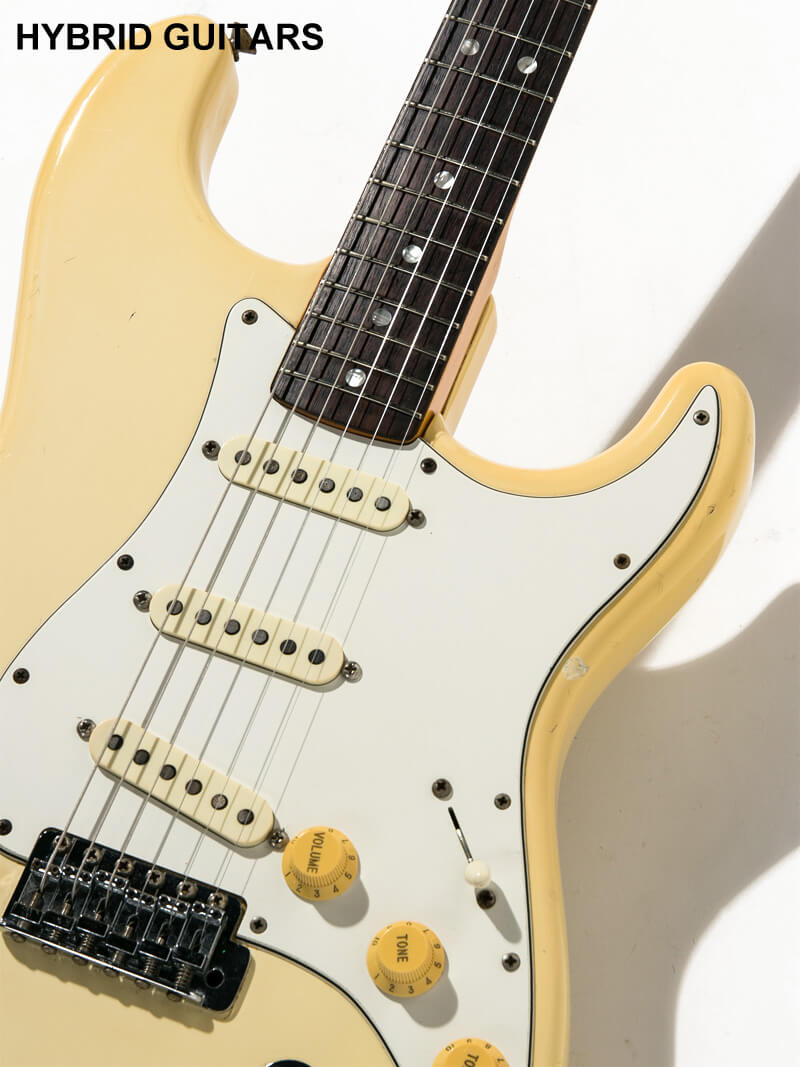 Fender USA Stratocaster Rosewood F.B. Olympic White 9