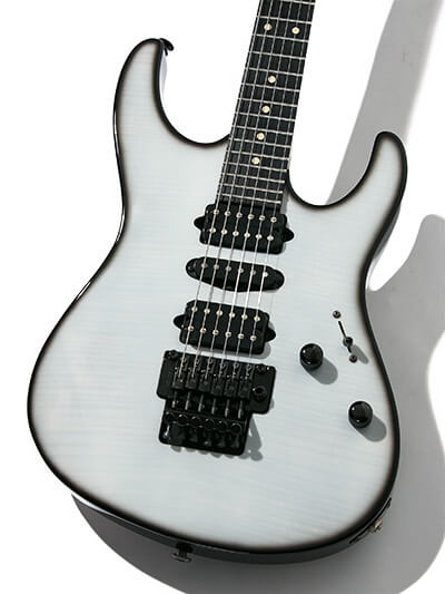 Suhr Modern Flame Maple Top Black & White Burst