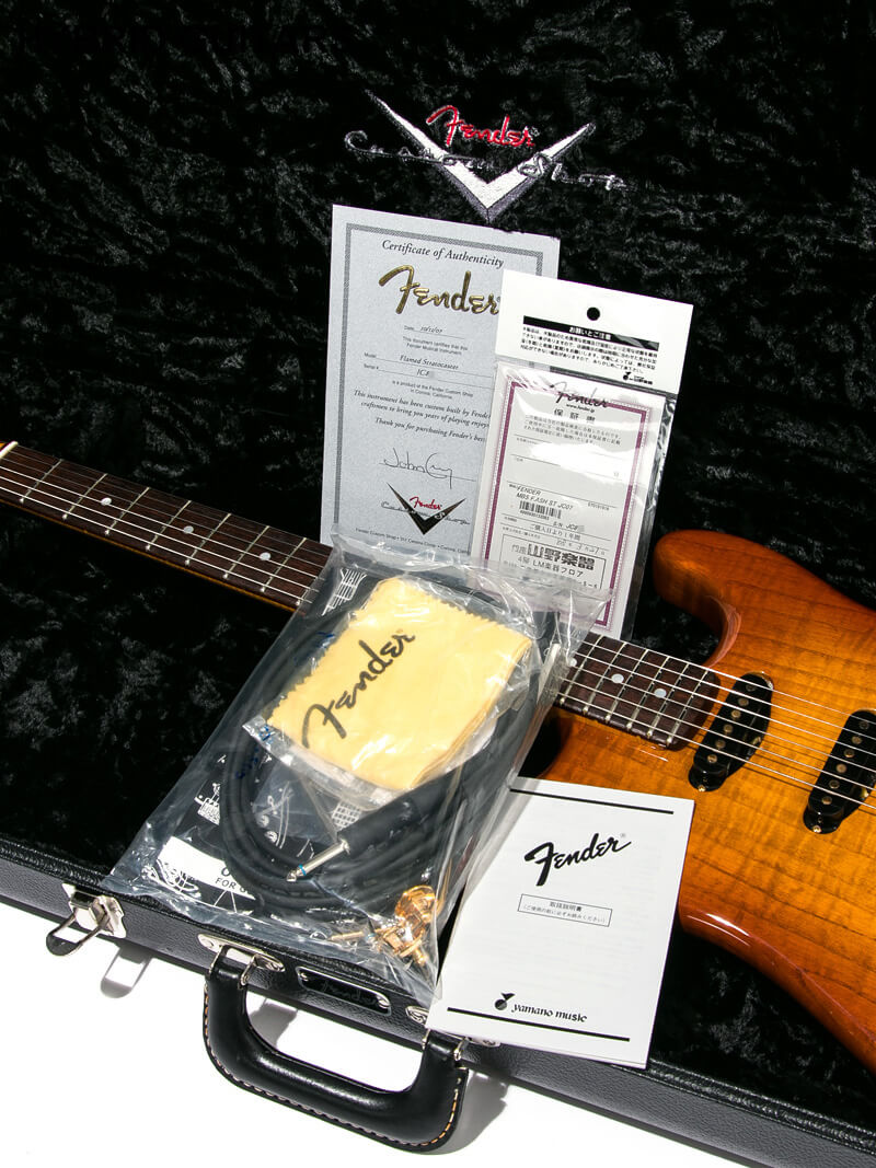Fender Custom Shop MBS Flamed Stratocaster Cherry Sunburst Master Built by John Cruz 18