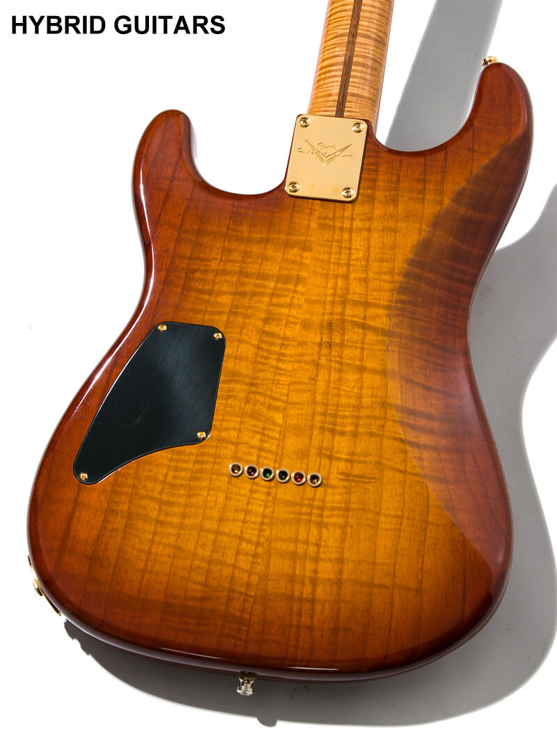 Fender Custom Shop MBS Flamed Stratocaster Cherry Sunburst Master Built by John Cruz 4