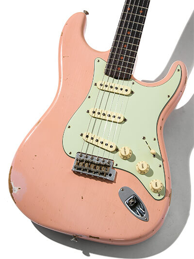 Fender Custom Shop 30th Anniversary Limited Custom Built 1960 Stratocaster Heavy Relic Aged Shell Pink 
