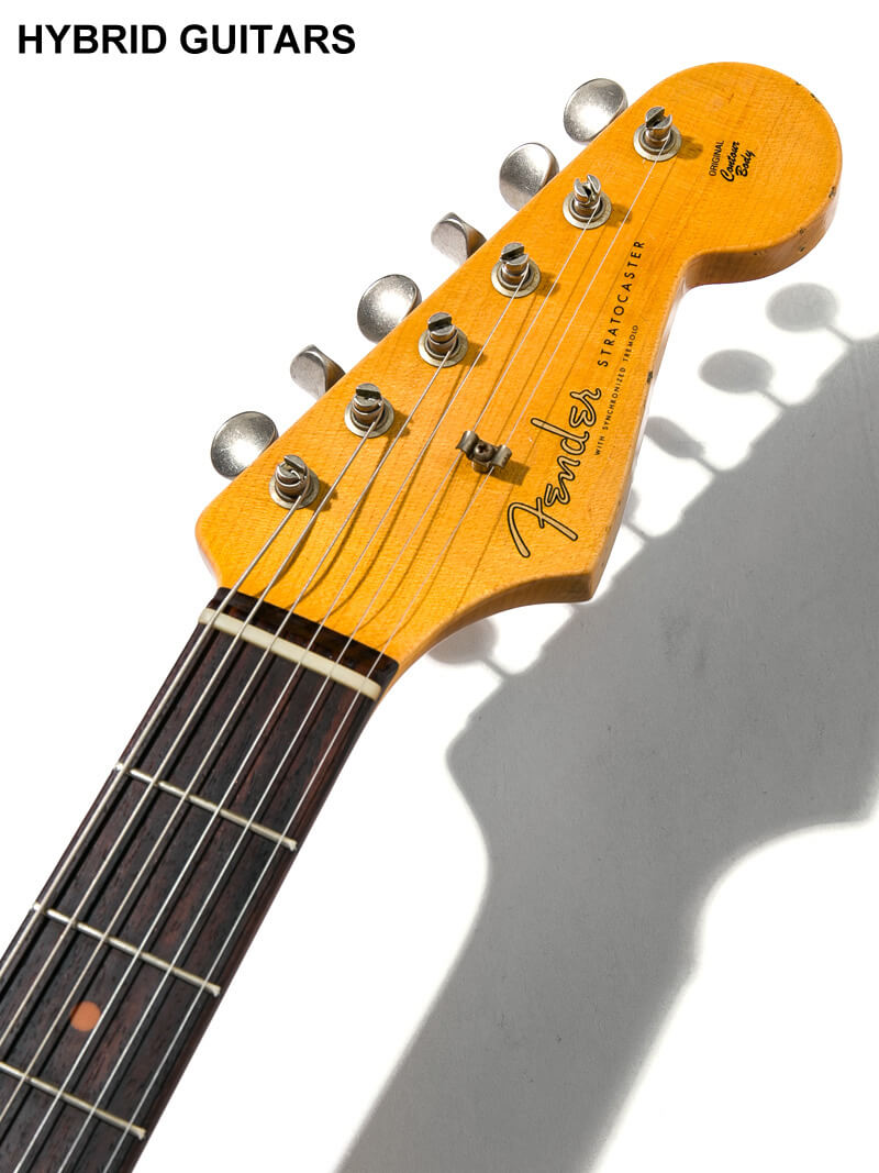 Fender Custom Shop 30th Anniversary Limited Custom Built 1960 Stratocaster Heavy Relic Aged Shell Pink  5