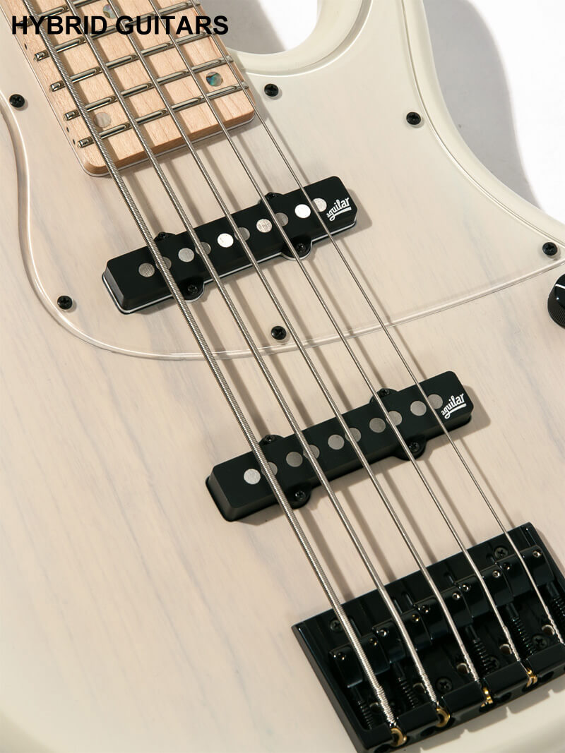 STR GUITARS LS50 Seethrough White 11