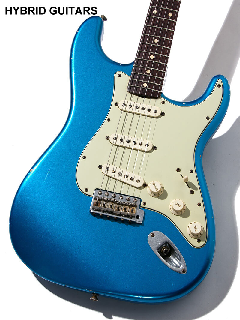 Fender Custom Shop Yamano MBS 1960 Stratocaster Relic Lake Placid Blue(LPB) Master Built by John English 3