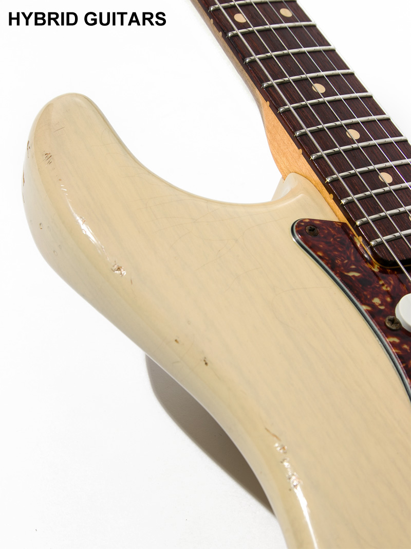 Fender Custom Shop 1960 Stratocaster Relic Vintage  Blonde  12