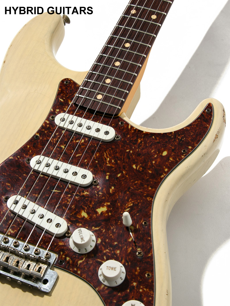 Fender Custom Shop 1960 Stratocaster Relic Vintage  Blonde  9