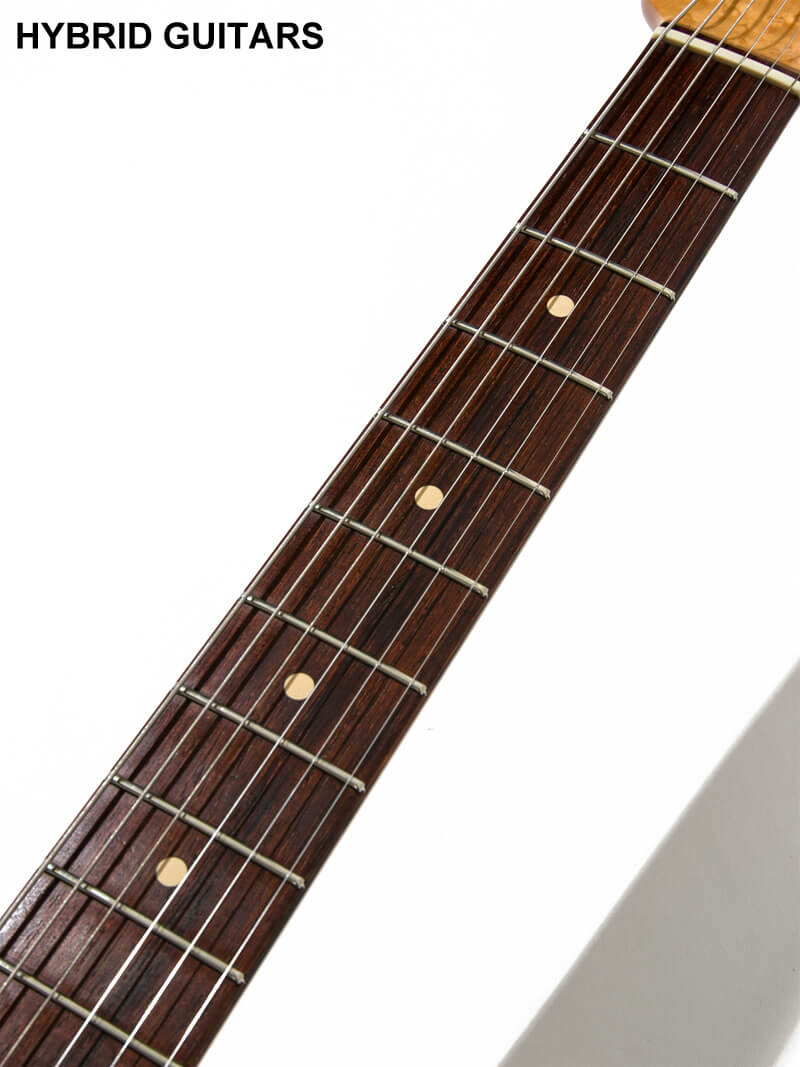 Fender Custom Shop MBS 1961 Custom Stratocaster 1P-Birdseye & Hardtail Surf Green Master Built by Louis Salgado 12