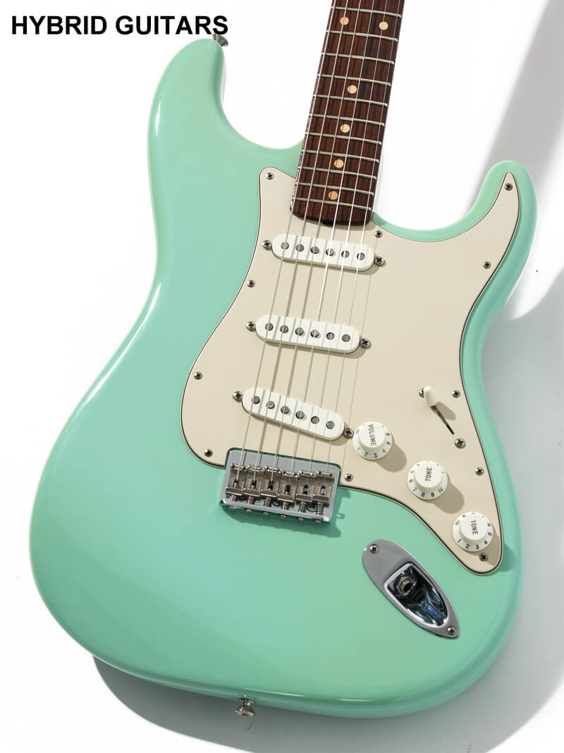 Fender Custom Shop MBS 1961 Custom Stratocaster 1P-Birdseye & Hardtail Surf Green Master Built by Louis Salgado 3