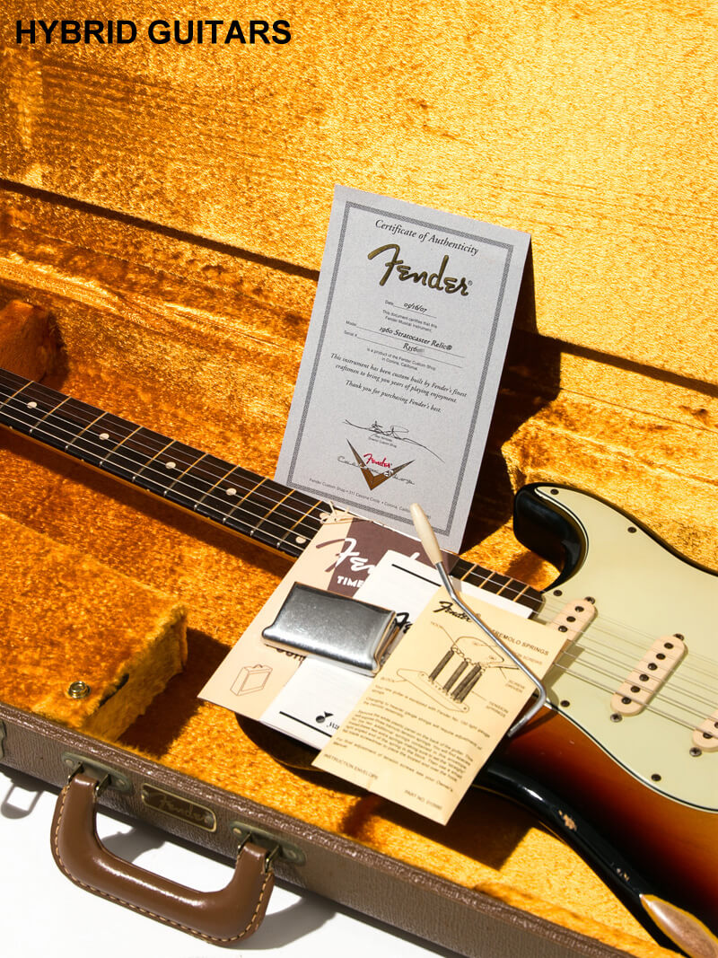 Fender Custom Shop 1960 Stratocaster Relic 3TS 15