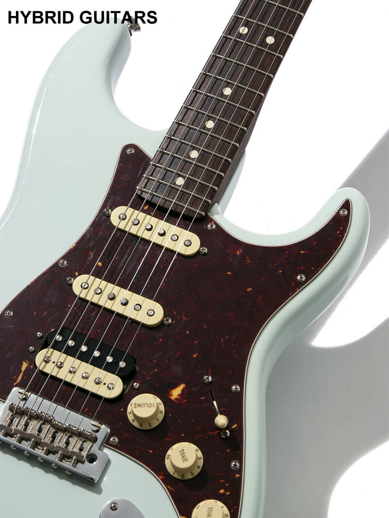 Fender USA Limited Edition 1P-Rosewood Neck American Professional II Stratocaster HSS Sonic Blue 9