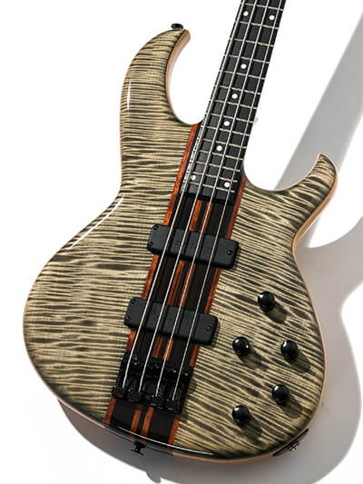 Aria Pro II SB-Selected Wood Series Curly Japanese Horse Chestnut See-Through Black