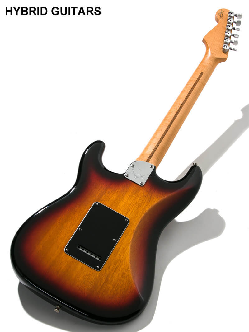 Fender Custom Shop Custom Deluxe Stratocaster Flame Maple Neck 3TS
 2