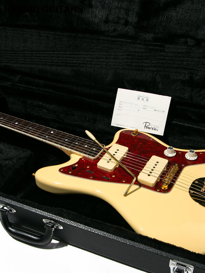 Provision Custom Order Jazzmaster Jacaranda  OJM-001 Vintage Yellow White 13