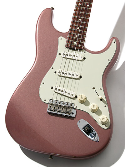 Fender Custom Shop 1960 Stratocaster Matching Head Burgundy Mist Metallic