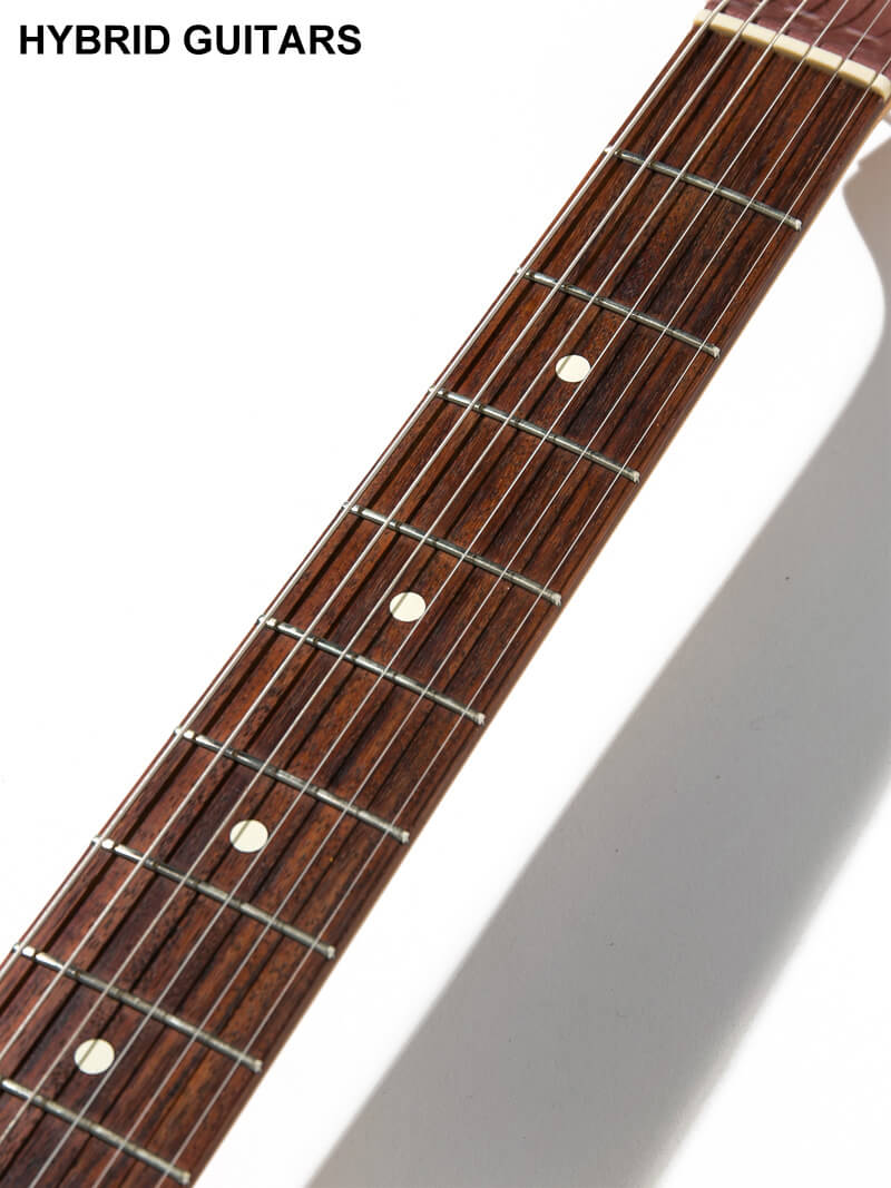 Fender Custom Shop 1960 Stratocaster Matching Head Burgundy Mist Metallic 13