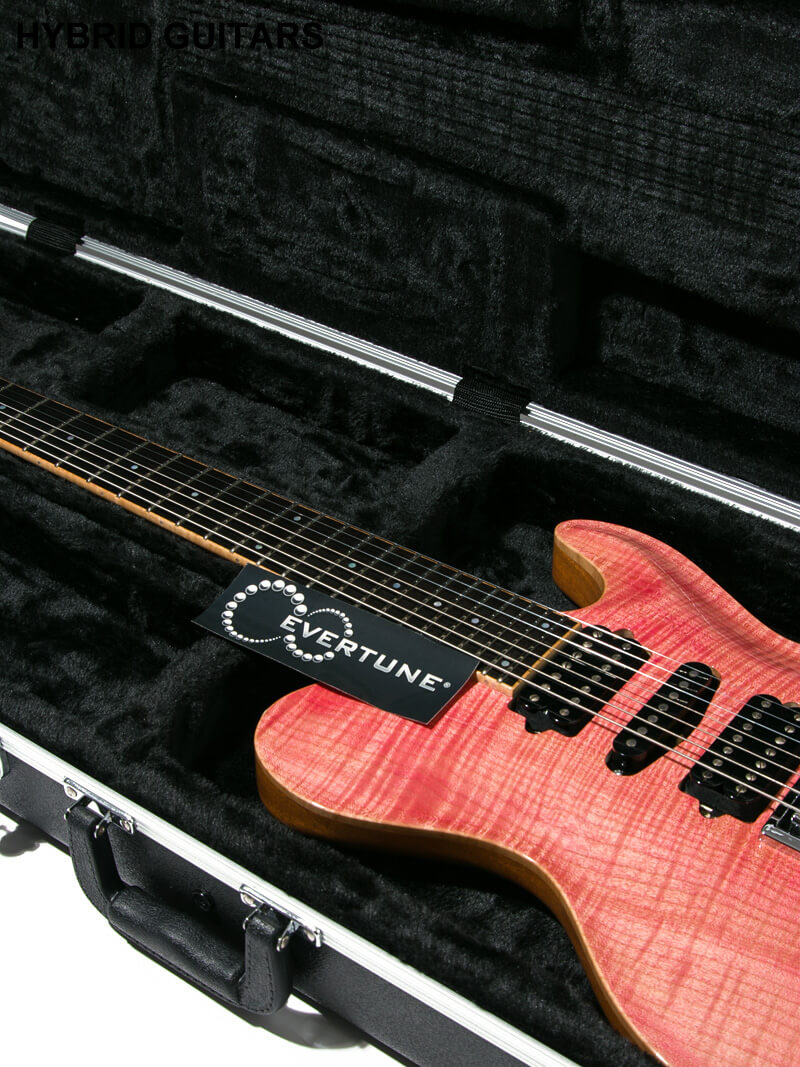 Combat Custom Order 7strings Flame Maple Faded Trans Pink 15