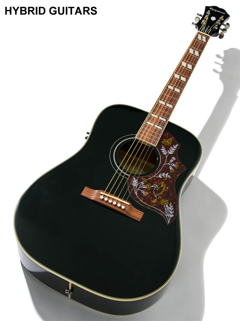 Epiphone Hummingbird Pro Ebony 1