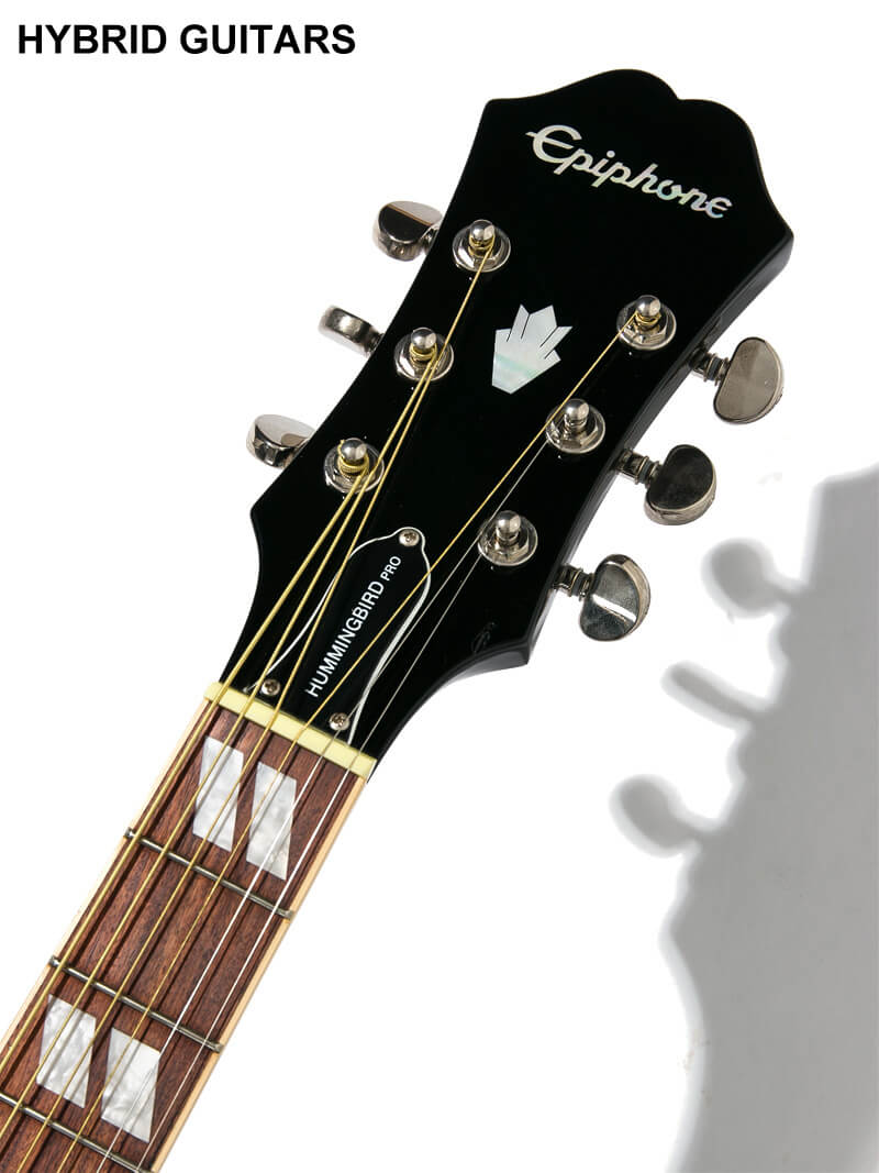 Epiphone Hummingbird Pro Ebony 5