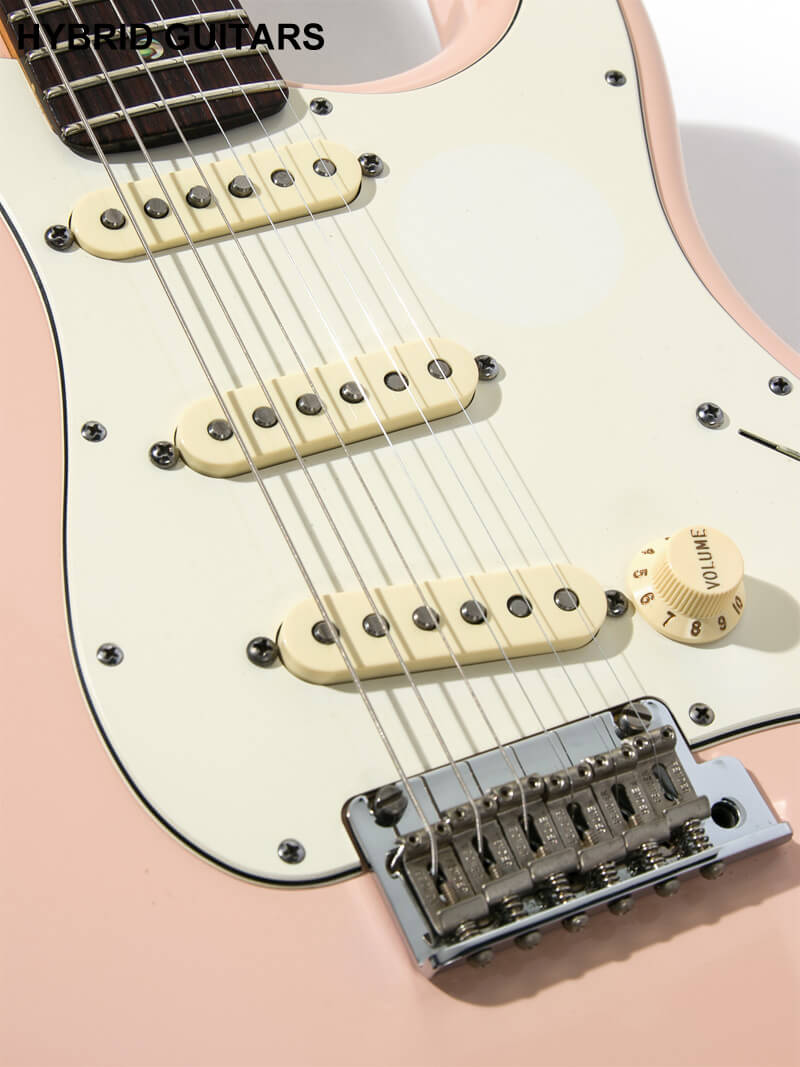 Fender FSR American Deluxe Stratocaster Shell Pink 11