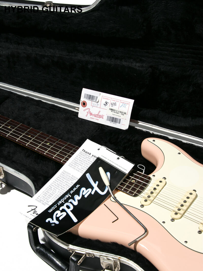 Fender FSR American Deluxe Stratocaster Shell Pink 14