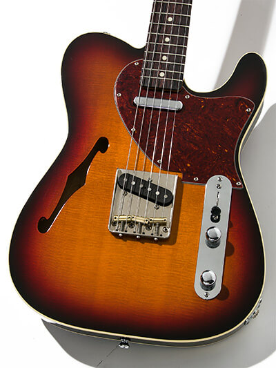 Carruthers Guitars Thinline Spruce Top Sunburst