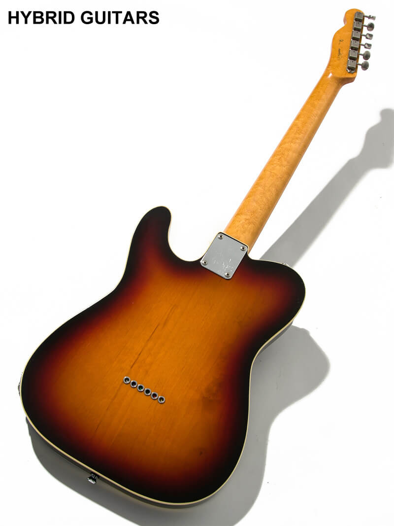 Carruthers Guitars Thinline Spruce Top Sunburst 2
