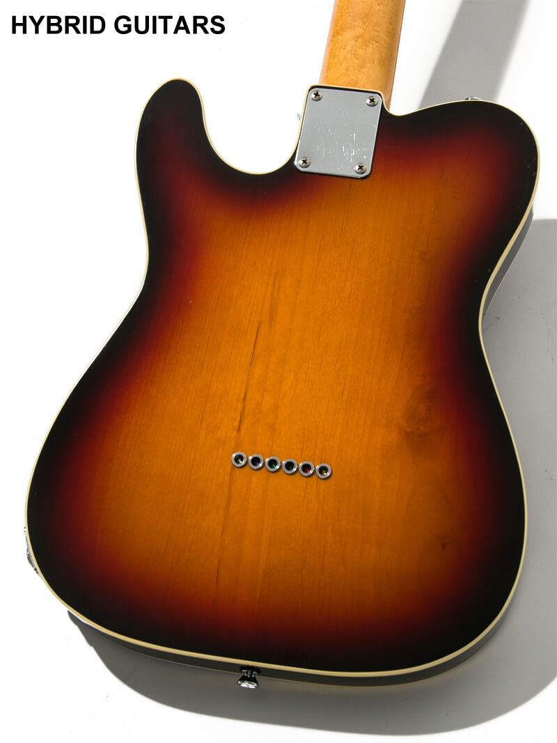 Carruthers Guitars Thinline Spruce Top Sunburst 4