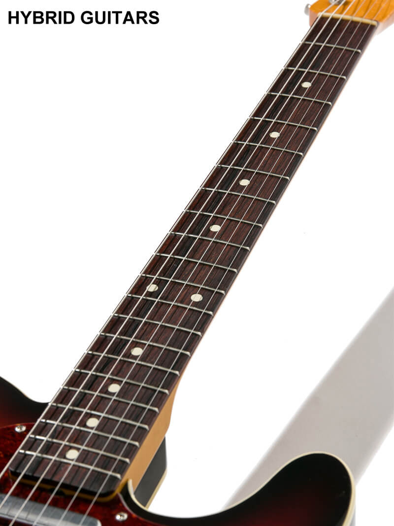 Carruthers Guitars Thinline Spruce Top Sunburst 7