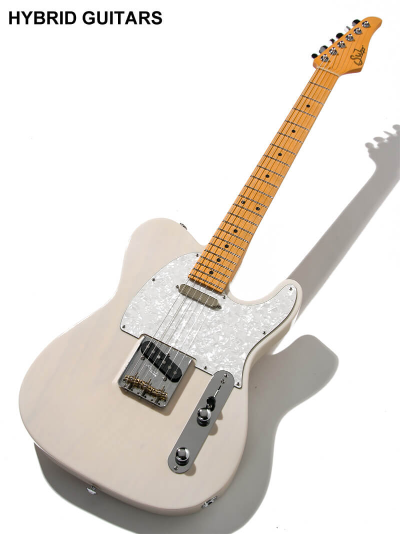 Suhr Classic T Woodshed Trans White 1