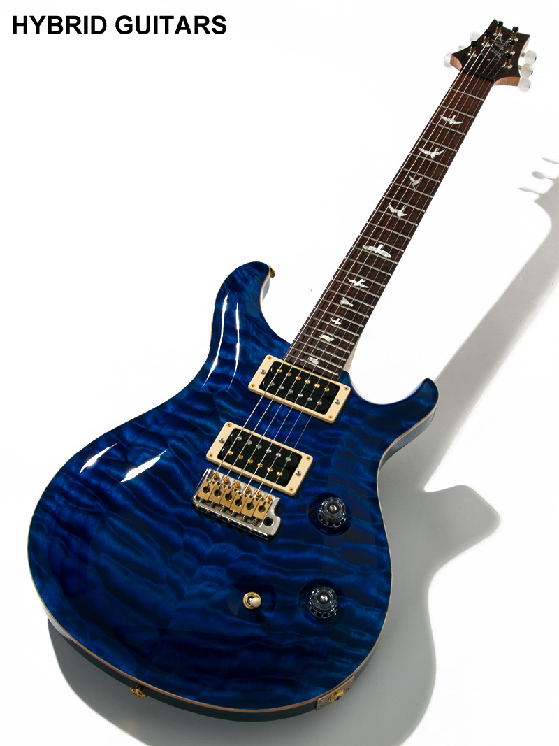 Paul Reed Smith(PRS) Wood Library Brazilian Rosewood(BZF) Custom 24 Swamp Ash Limited 10Top Quilt Aquamarine 1