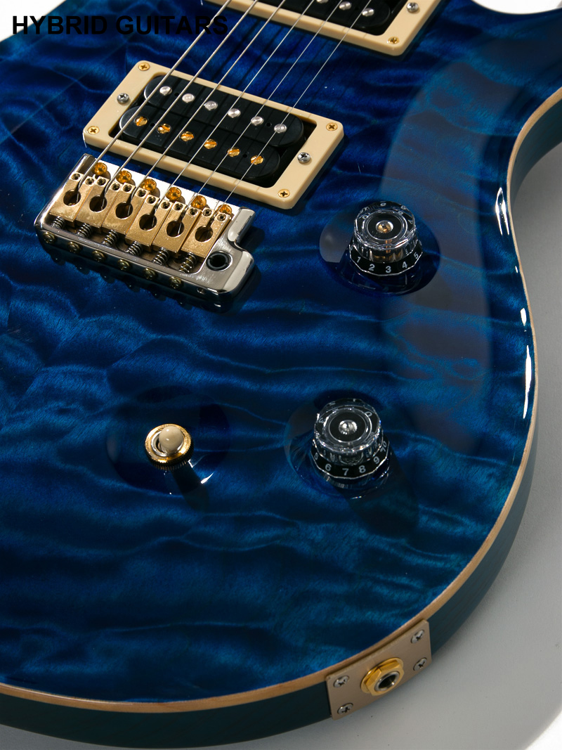 Paul Reed Smith(PRS) Wood Library Brazilian Rosewood(BZF) Custom 24 Swamp Ash Limited 10Top Quilt Aquamarine 10