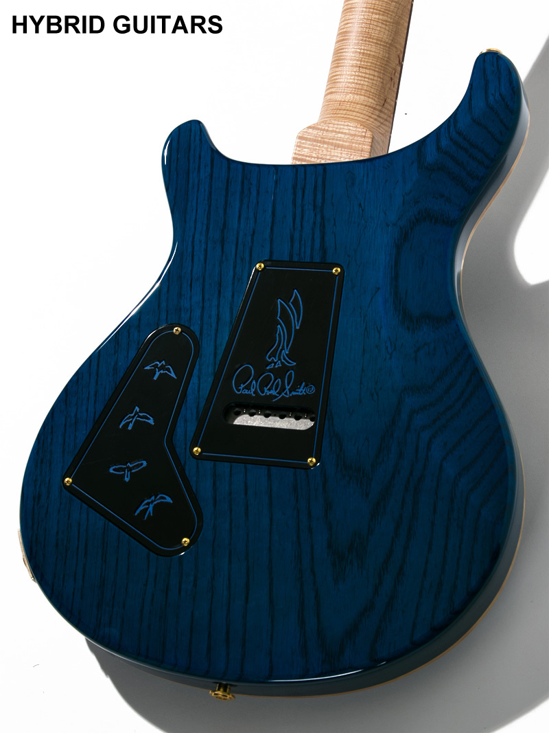 Paul Reed Smith(PRS) Wood Library Brazilian Rosewood(BZF) Custom 24 Swamp Ash Limited 10Top Quilt Aquamarine 4