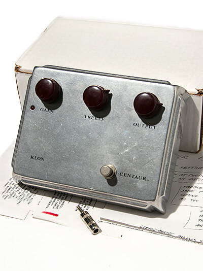 Klon Centaur Silver No Picture 