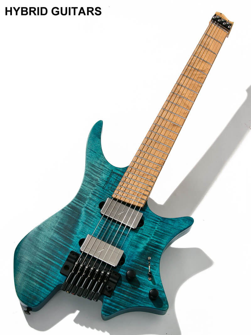 strandberg Boden 7 Trem Fishman PU Blue 1